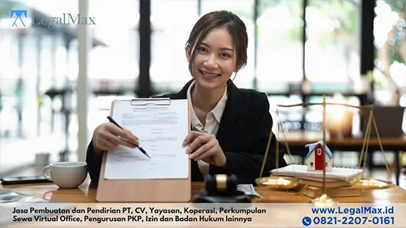 Jasa pengurusan pendirian PT Perorangan dan Perusahaan LegalMax
