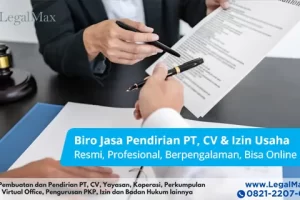 Jasa Pembuatan PT dan Virtual Office Terdekat Murah