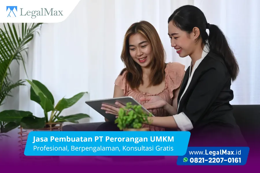 paket pendirian pt perorangan
